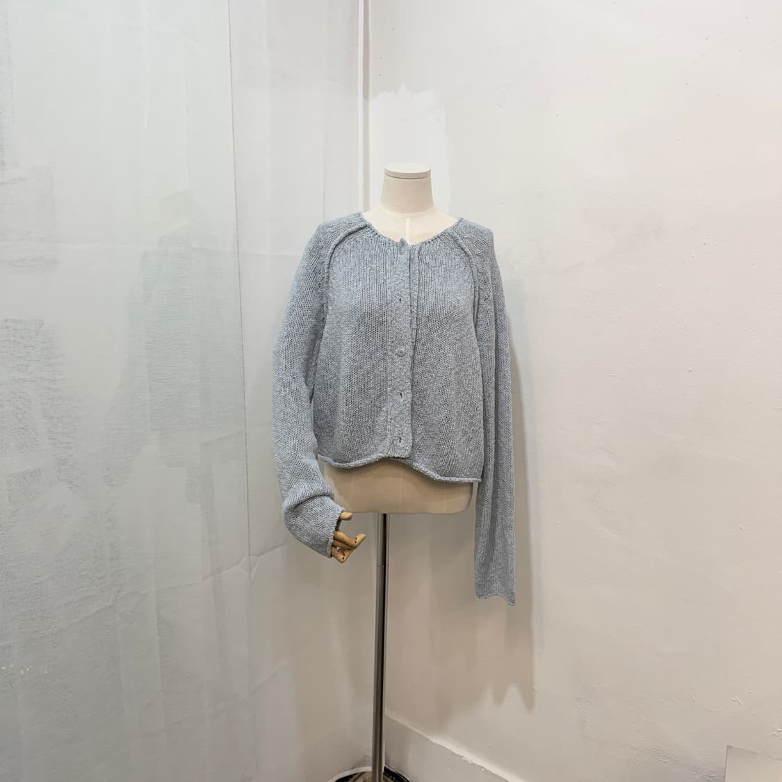 포스터 POSTER 성글 긴팔가디건 여름가디건 썸머 4391 상품이미지1