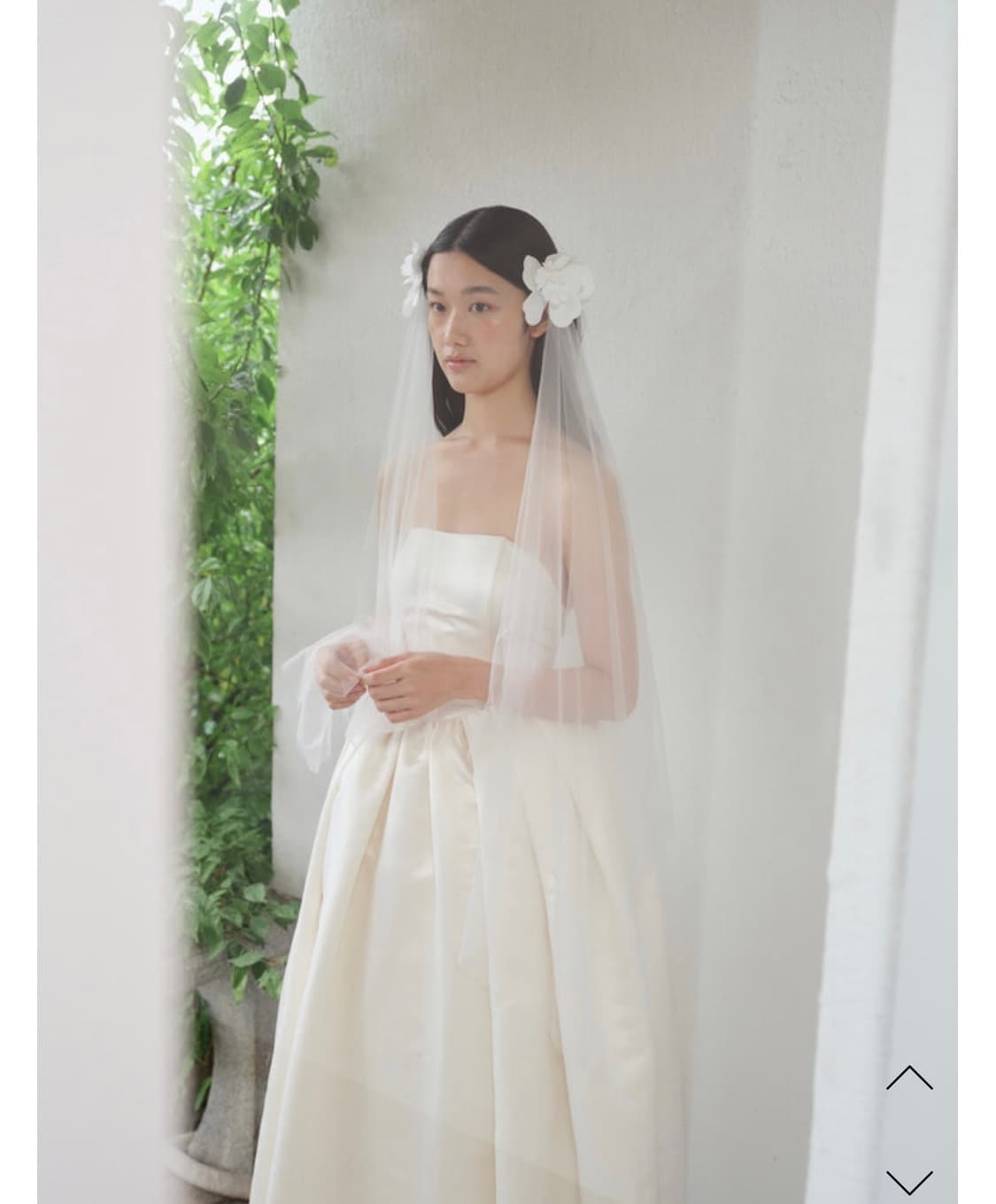 [POSYVEIL X TIISSUE] SILK FLOWER VEIL 상품이미지3