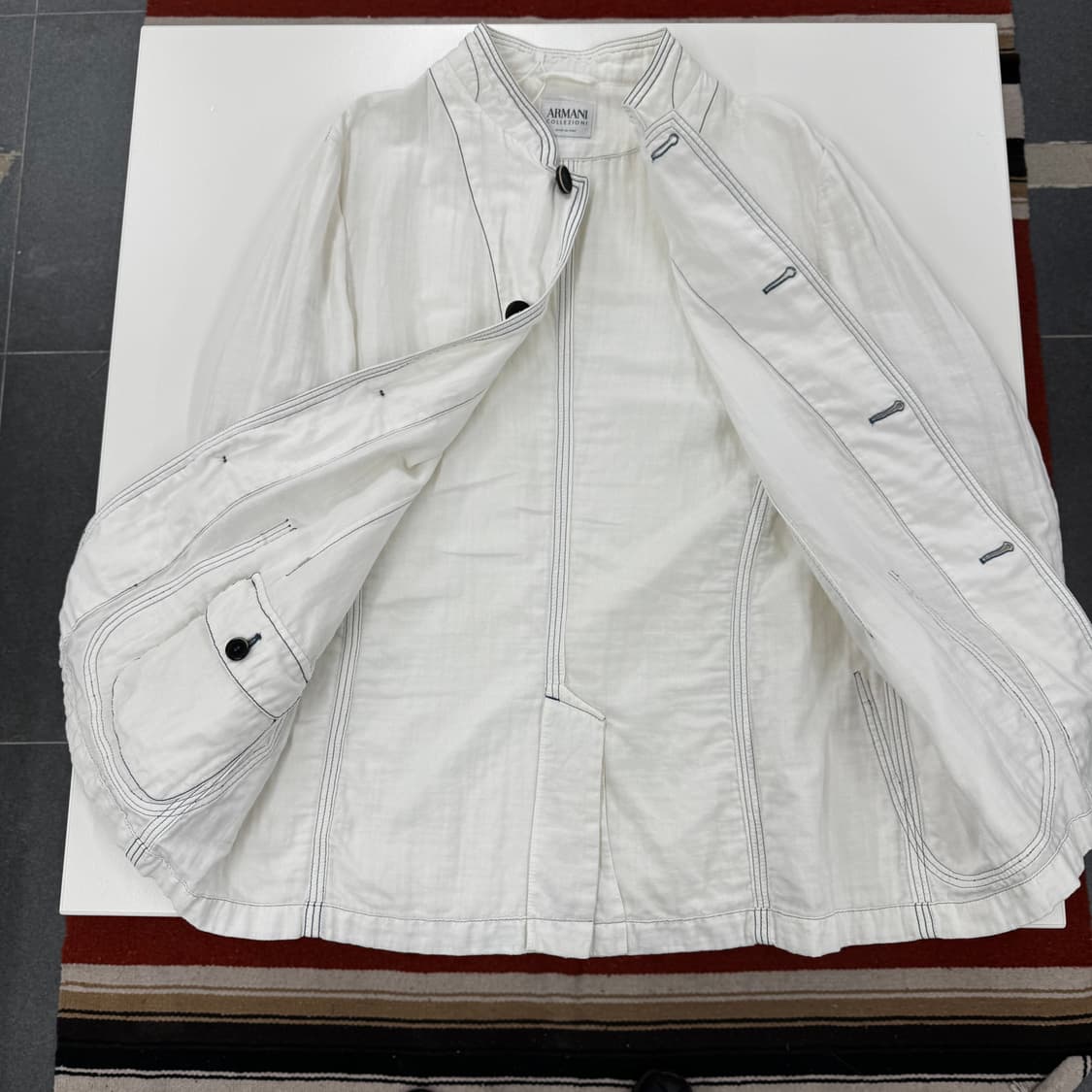 Armani Collezioni Linen Jacket 상품이미지7