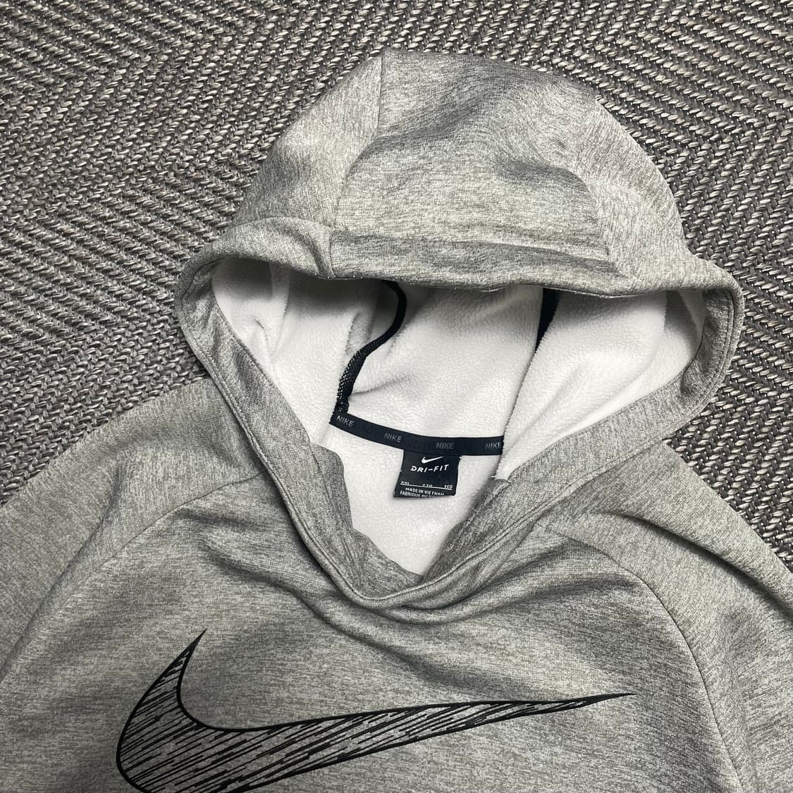 나이키 빅스우시 트레이닝 그레이 후드 티셔츠o 5299 상품이미지4