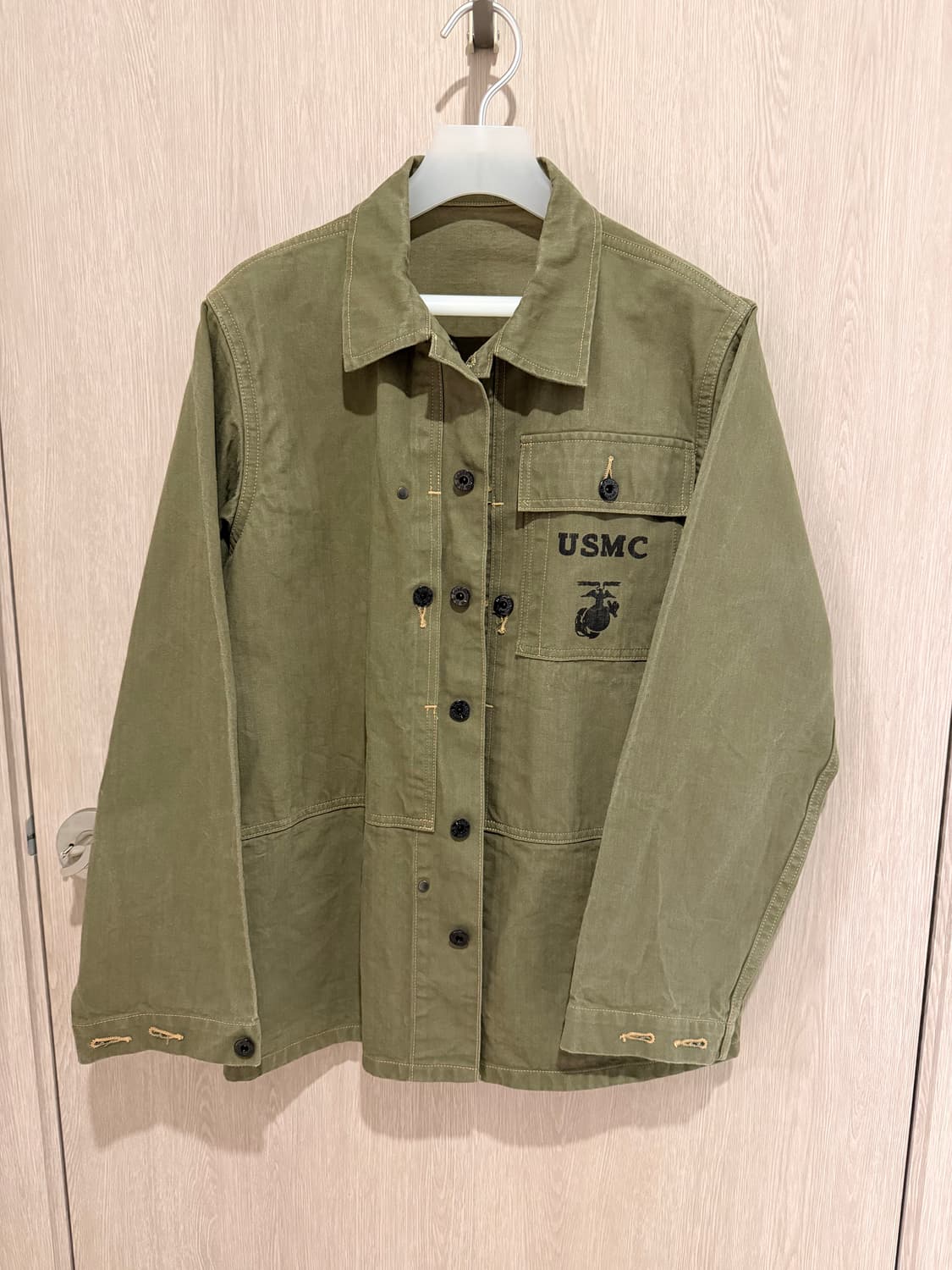 버즈릭슨 BR15123 USMC 1944 해링본 유틸리티 자켓 상품이미지1