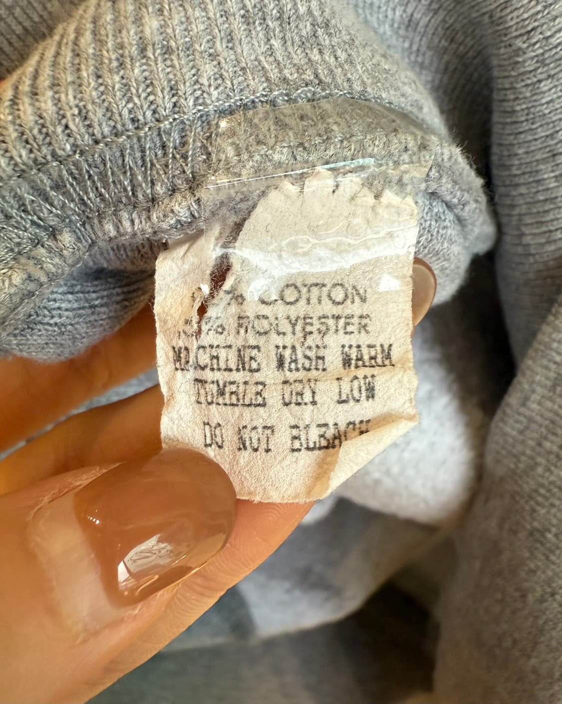 슈프림 그레이 박스 레드로고 크루넥 스웻 셔츠  상품이미지10