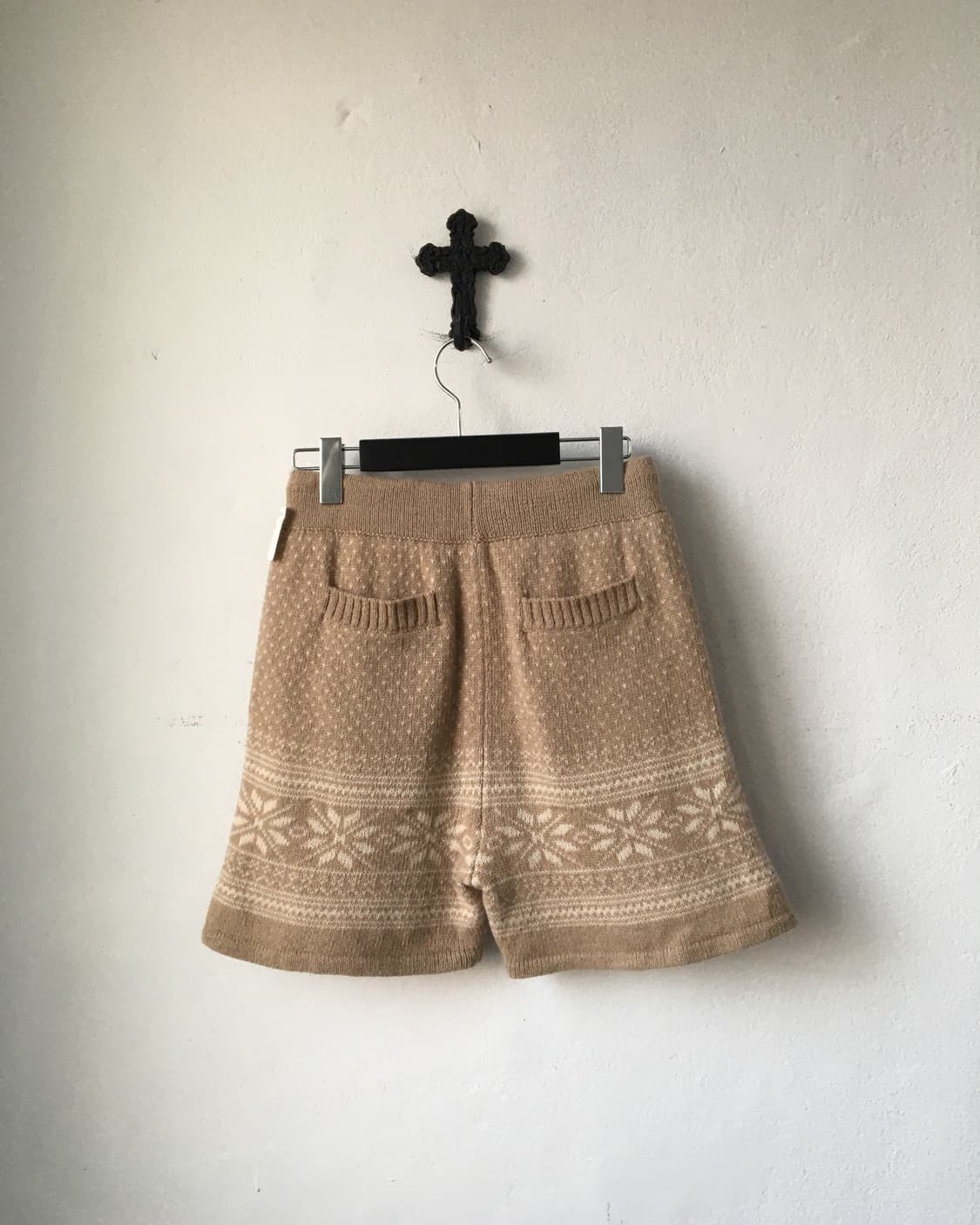 Snow pattern knit short 상품이미지2