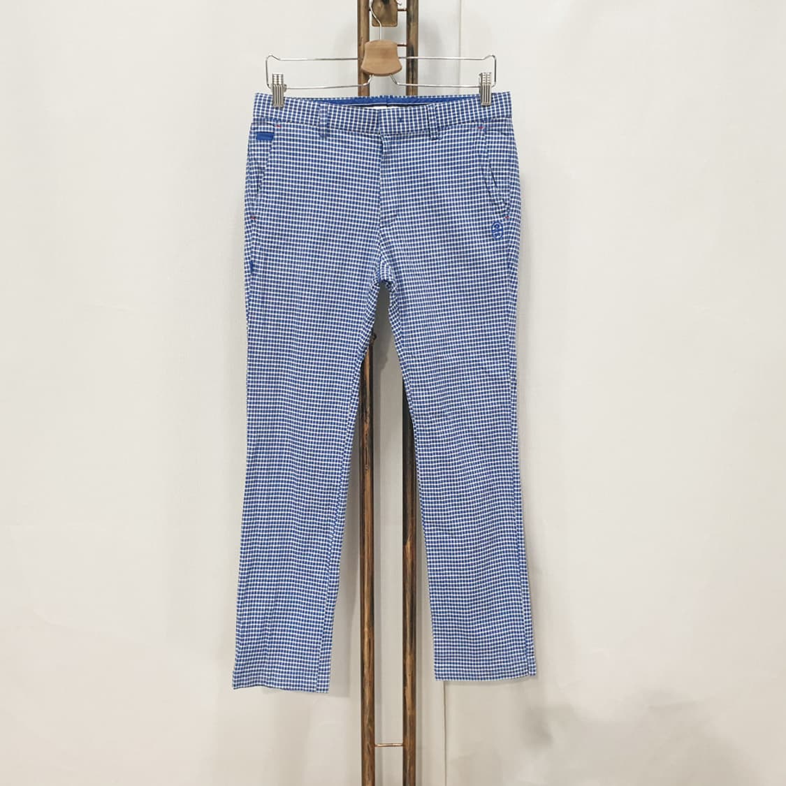 까스텔바작 여성 골프 체크 바지 (30) 상품이미지1