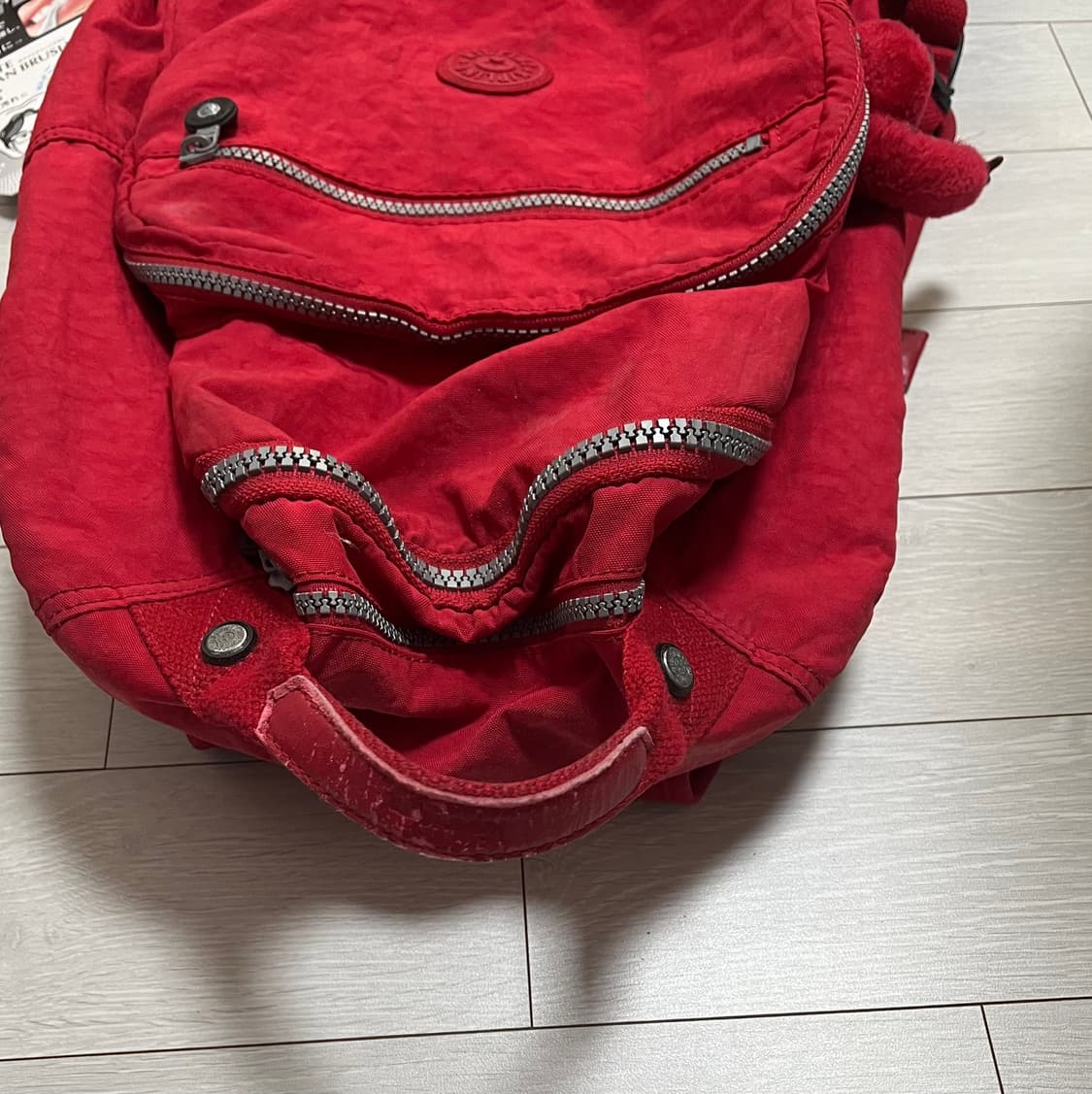 키프링 백팩 빨강 레드 가방 배낭 상품이미지3