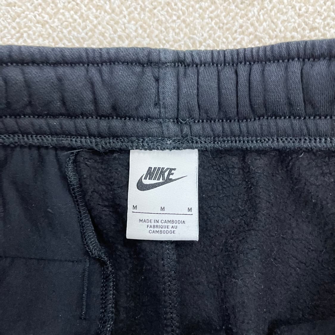 M 나이키 멀티로고 기모 조거팬츠 0225M2 상품이미지3