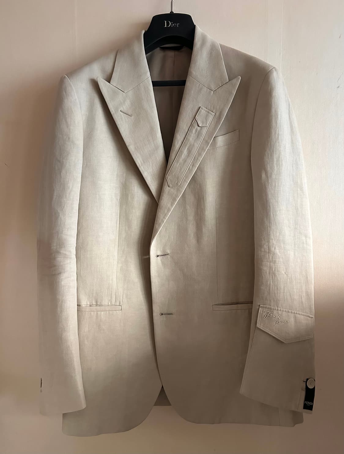 펜디 베이지 수트 상품이미지3