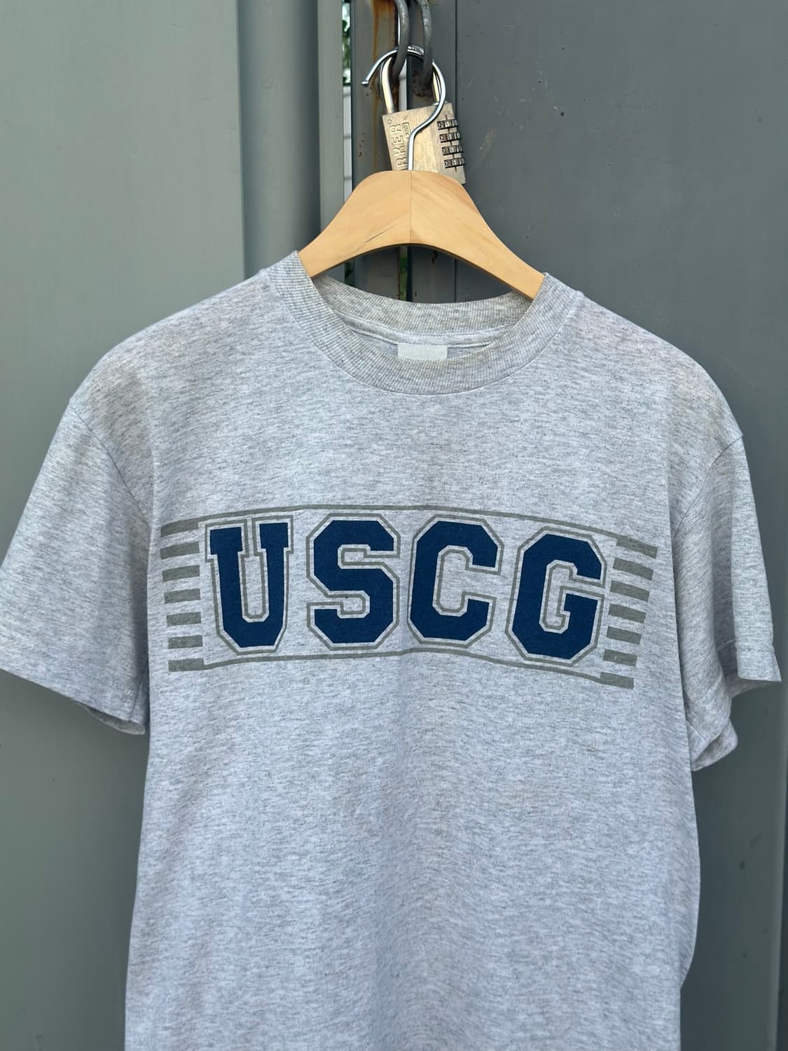 90s 오리지널 USCG 밀리터리 반팔 티셔츠 상품이미지5