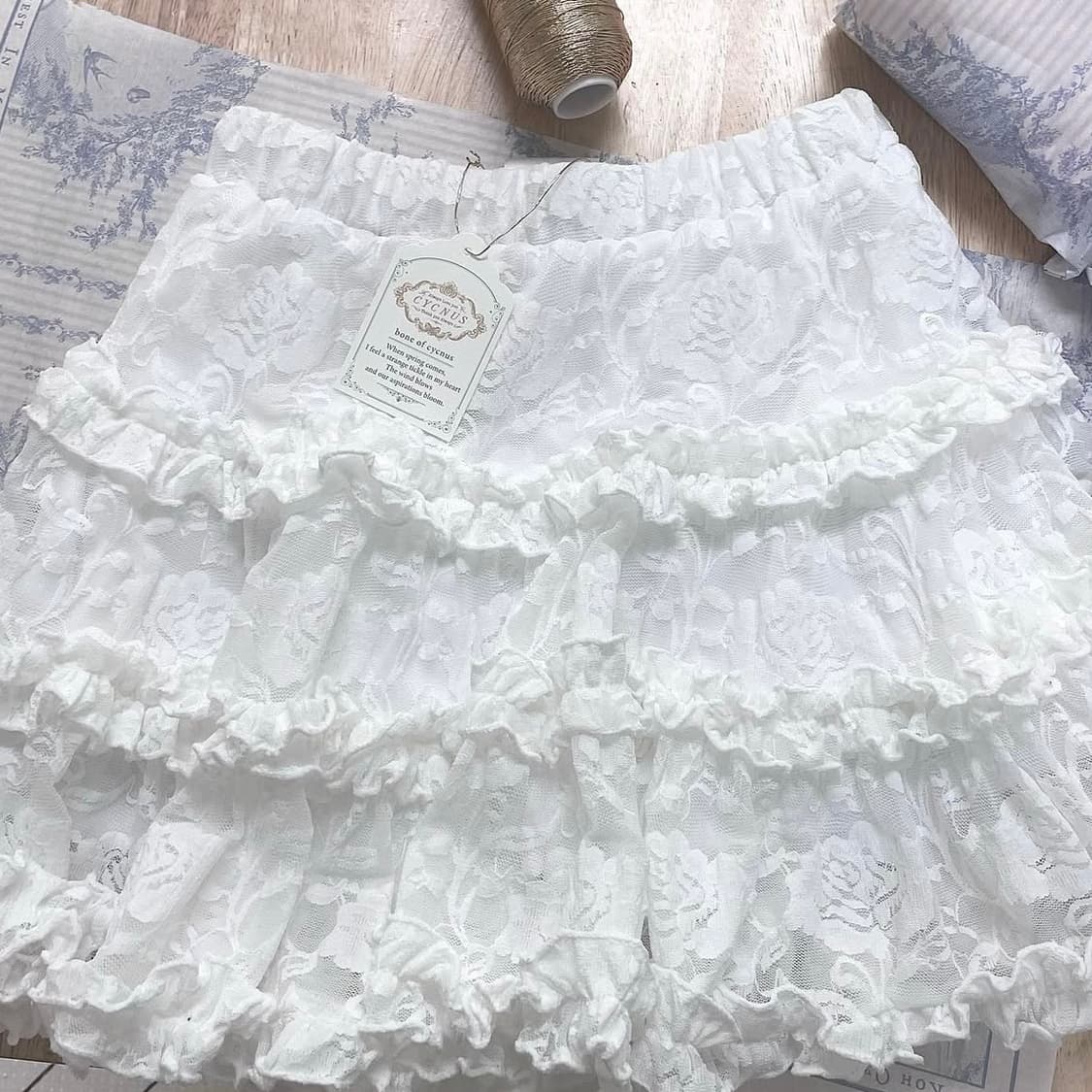 키크노스 스커트 cycnus swan tutu skirt white 상품이미지3