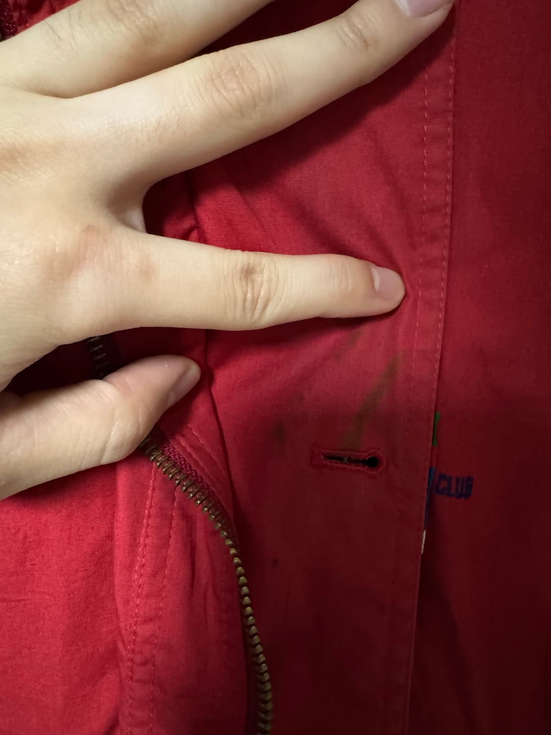 90s 빈티지 McGREGOR 맥그리거 일본판 블루종 자켓 상품이미지3