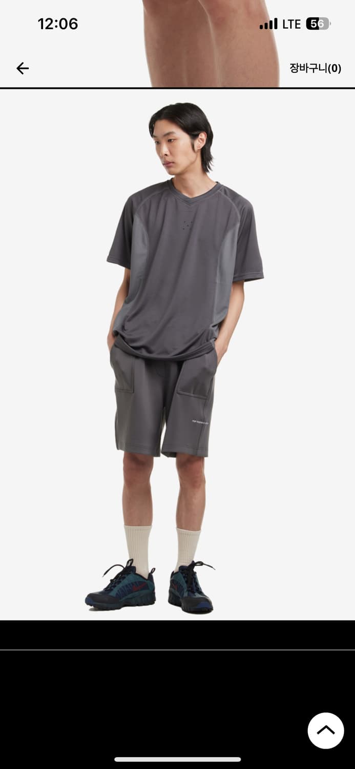 새상품) 팝트레이딩 컴퍼니 스포츠 쇼츠 M 상품이미지4