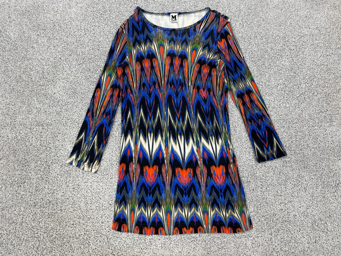 MISSONI 미쏘니 멀티컬러 보트넥 원피스 상품이미지1