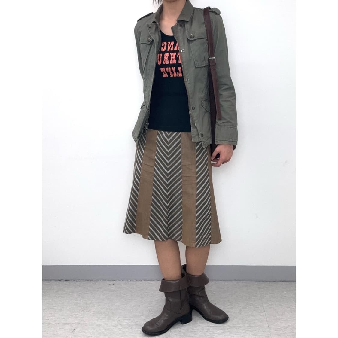 빈티지 블랙 슬리브리스 펑크룩 y2k 락시크 상품이미지9