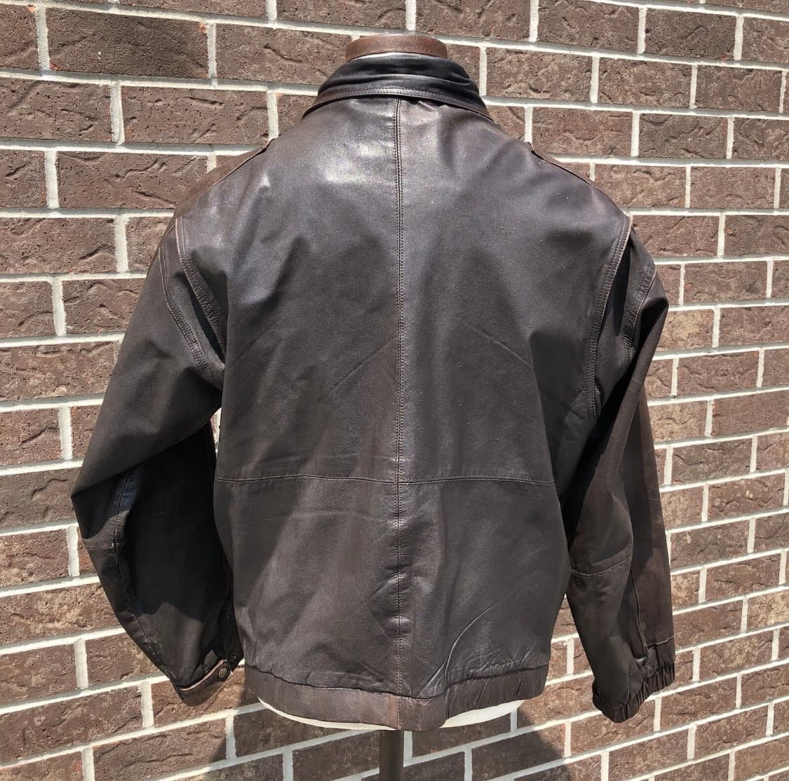 에디바우어 리얼레더 A-2자켓 상품이미지2