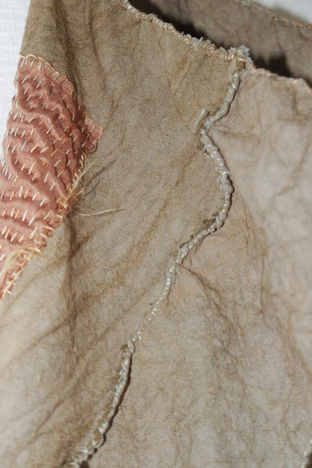 명주 손바느질 가방 상품이미지6