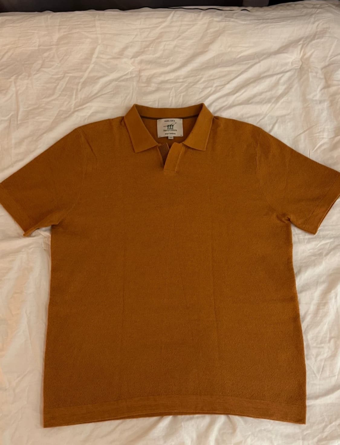 헨리코튼 남성 카라 반팔 니트 새상품 상품이미지3