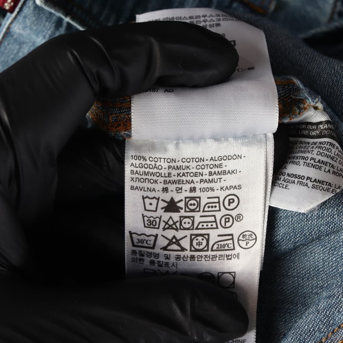 리바이스 샴브레이 원피스 XS 상품이미지7