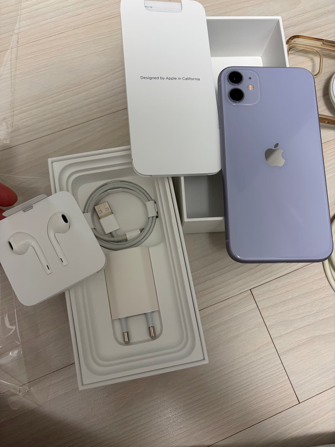 풀박스)애플 아이폰11 퍼플 128GB 정상해지, 추가 구성품 상품이미지2