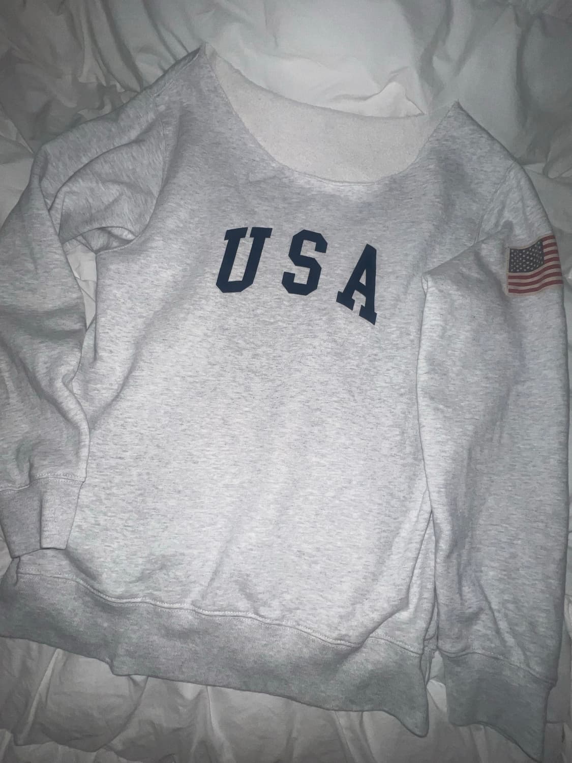 브랜디멜빌 usa 원숄더 맨투맨 상품이미지1