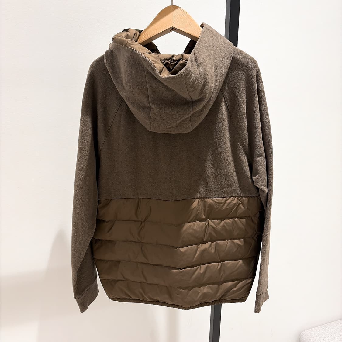 (정품/새상품) 제임스펄스 요세미티 남성 올리브 믹스 구스다운 후드 상품이미지4