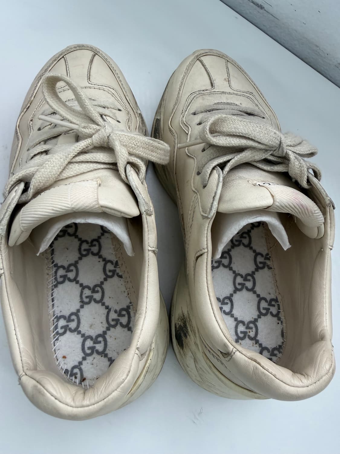 정품) 구찌 더티 라이톤 스니커즈 230 상품이미지8