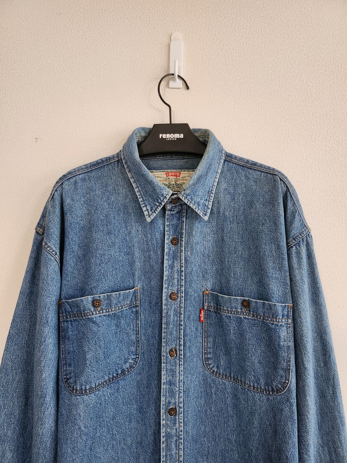 리바이스 데님셔츠 (XL 상품이미지1