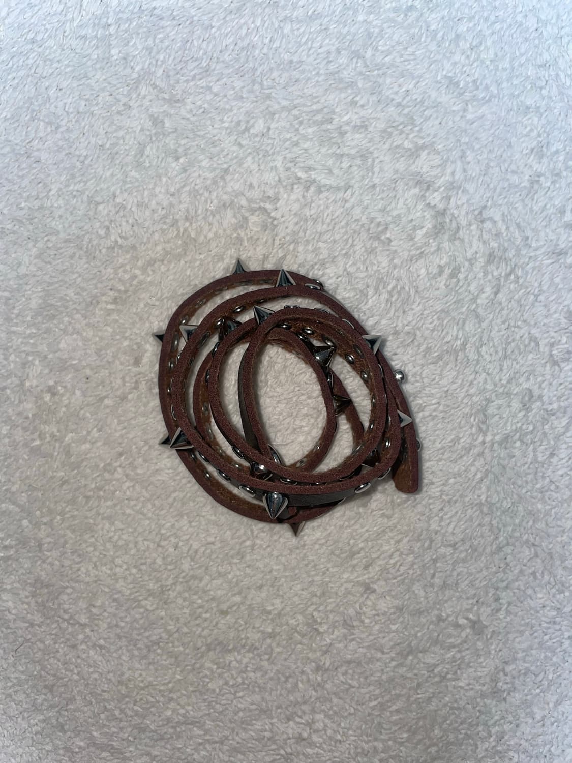 Stud leather Bracelet 상품이미지2
