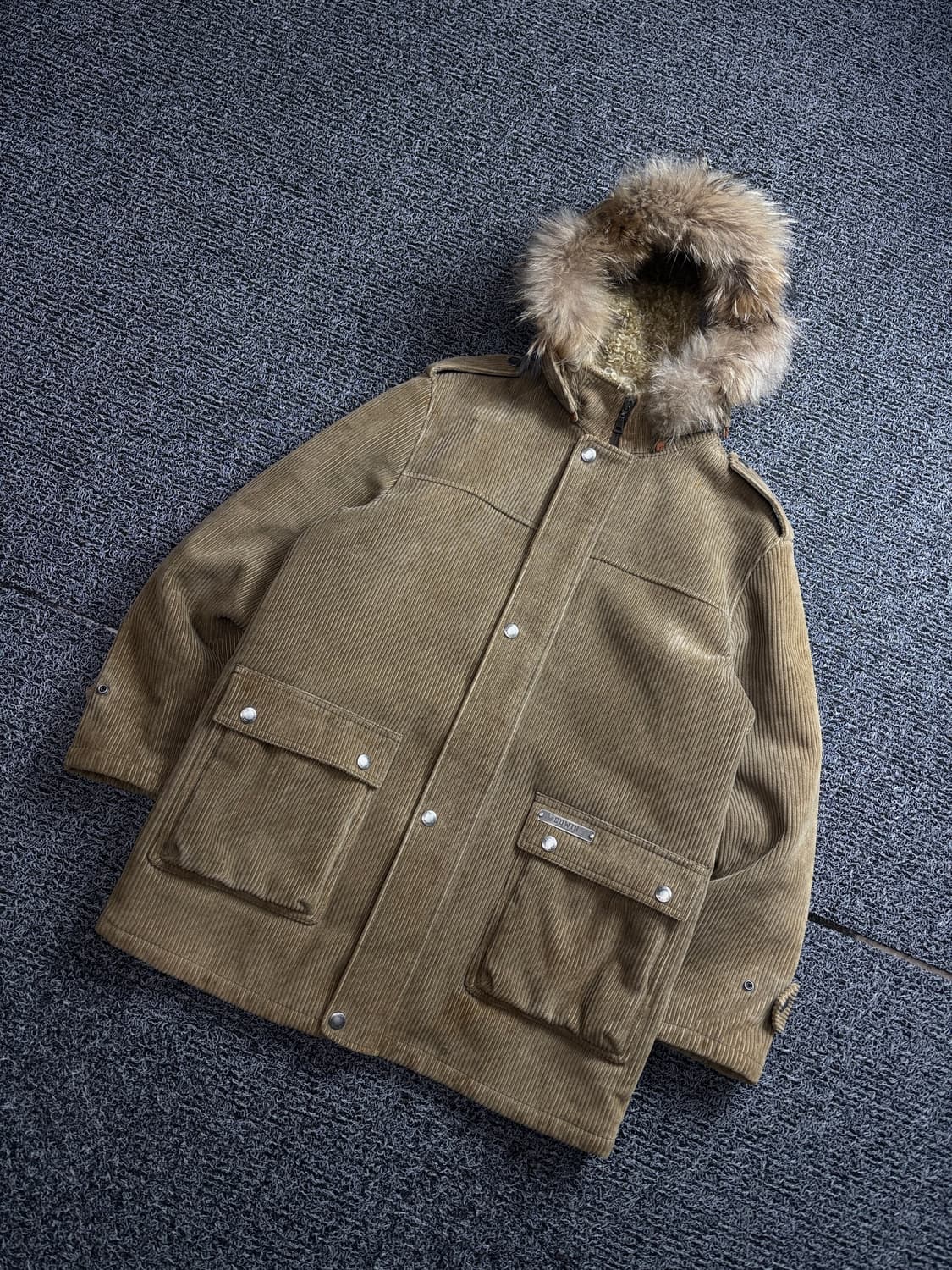 에디윈 아메리칸 빈티지 코듀로이 라쿤 워크 자켓 2224 상품이미지1