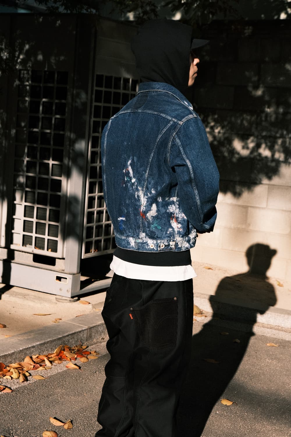 HERILL 헤릴 스플래쉬 데님 자켓 splash denim jacket 상품이미지3