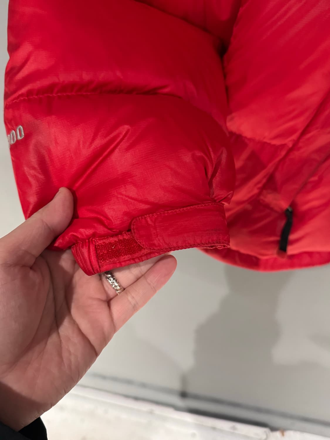 노스페이스 700 레드 눕시 다운 패딩 자켓  상품이미지7