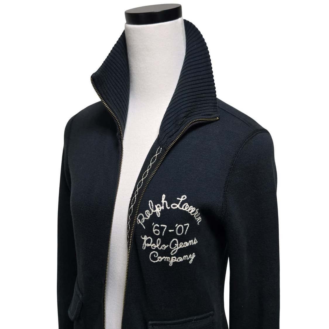 폴로랄프로렌 진스 코튼 니트 집업 상품이미지3