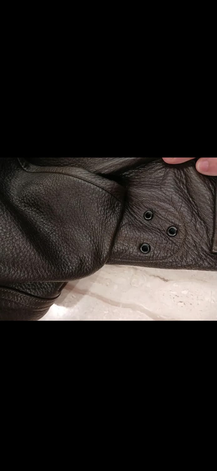 BURBERRY PRORSUM A2 DEER LEATHER JACKET 상품이미지5