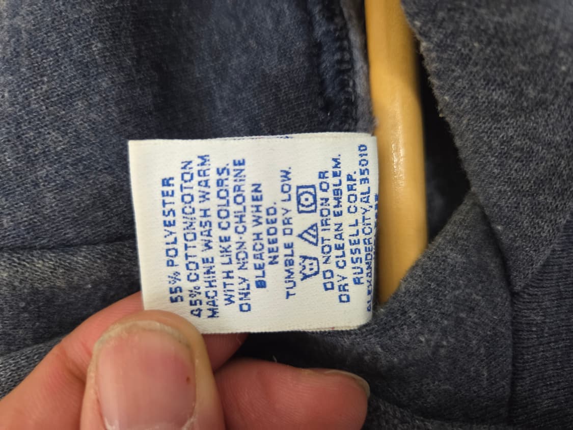 러셀 애슬레틱 네이비 후드 90's 상품이미지4