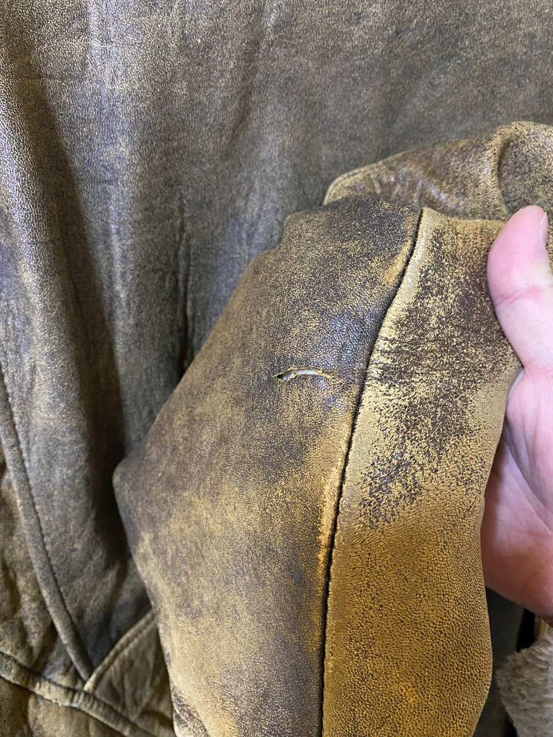 양가죽 항공자켓 상품이미지5