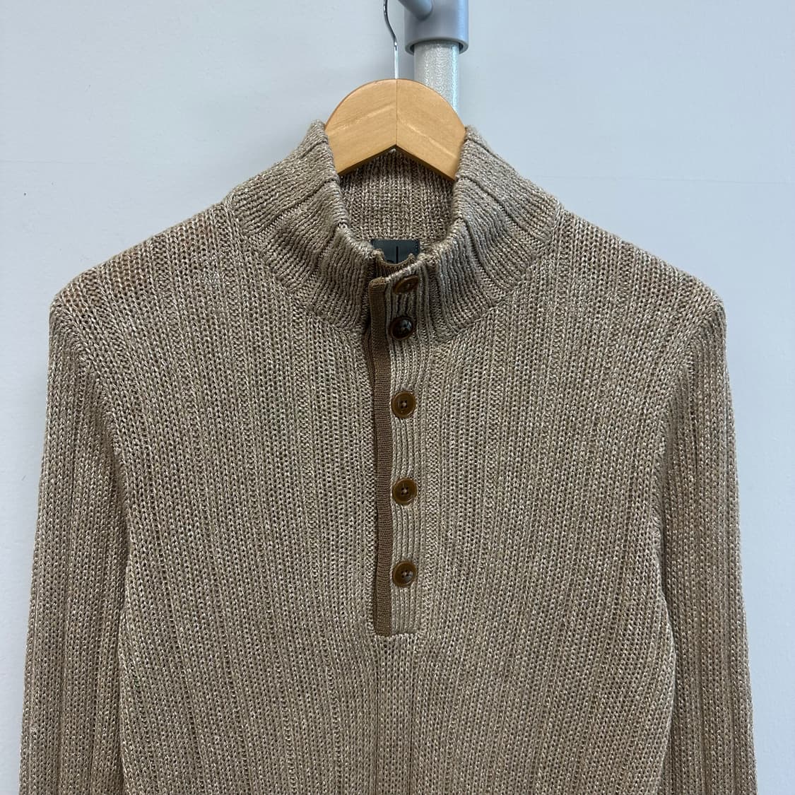 캘빈클라인 하프버튼 니트 새상품 상품이미지3