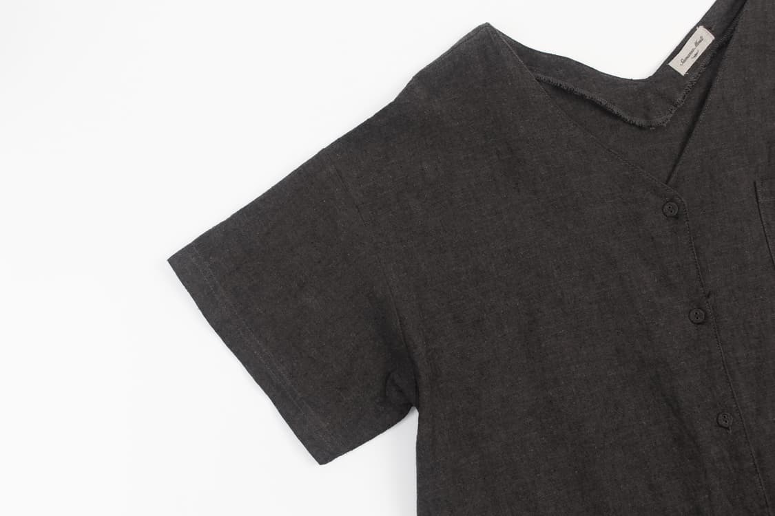 SAMANSAMOS2 Linen Blend One Piece 상품이미지4