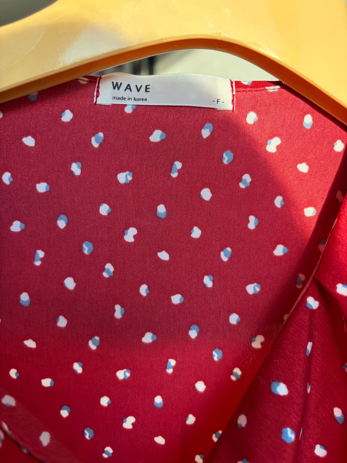 빈티지 레트로 랩 원피스 상품이미지5