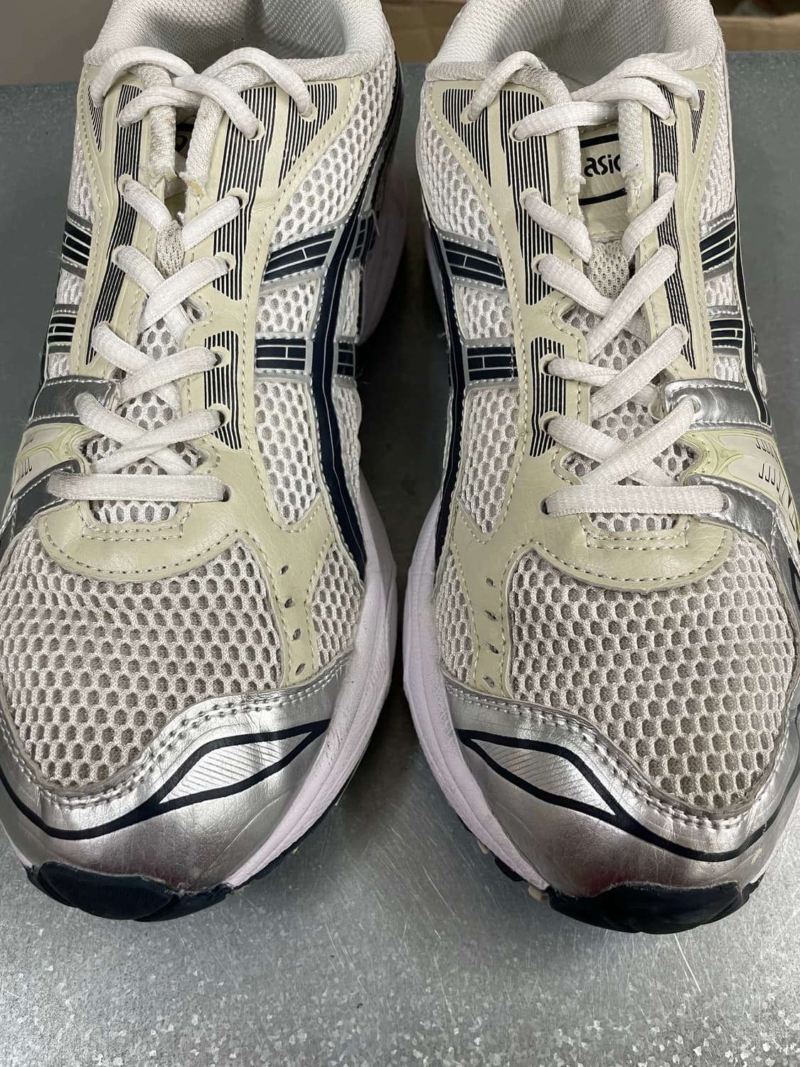 아식스 젤 카야노 14 화이트 미드 나잇 290 상품이미지8