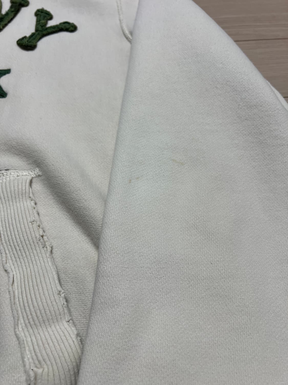 아베크롬비 로고 후드 스웨트셔츠 아이보리 / L 상품이미지6