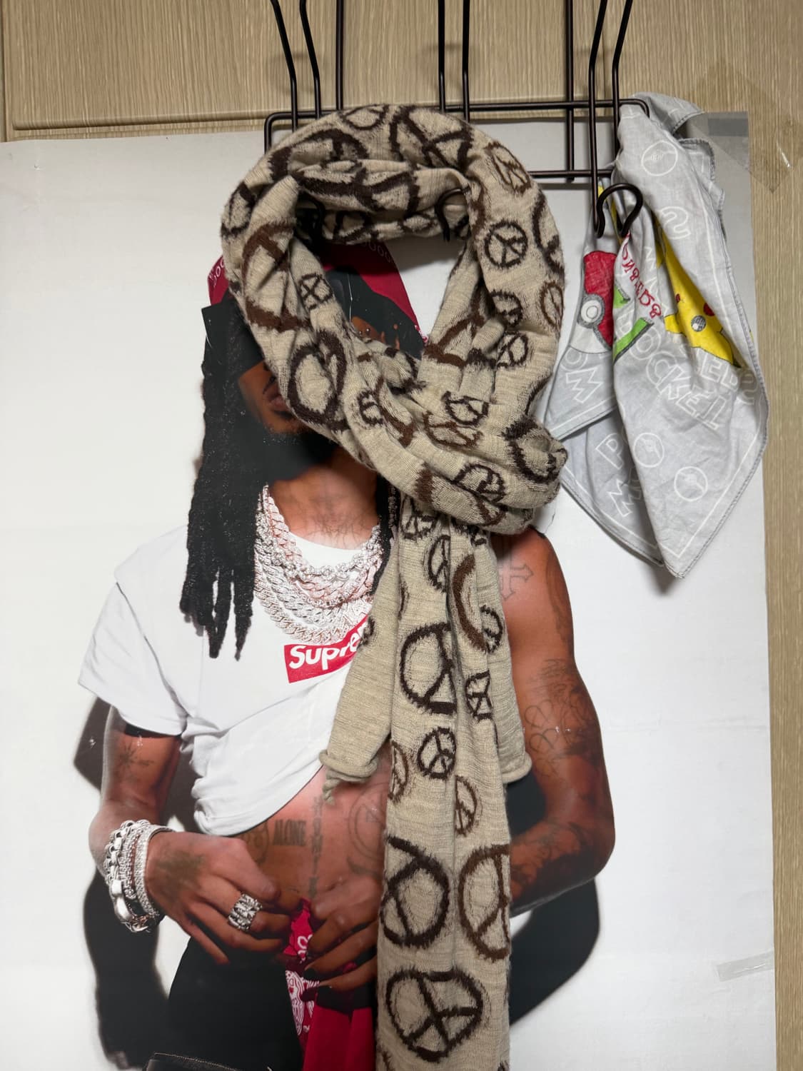 캐피탈 축융울 피스머플러 상품이미지1