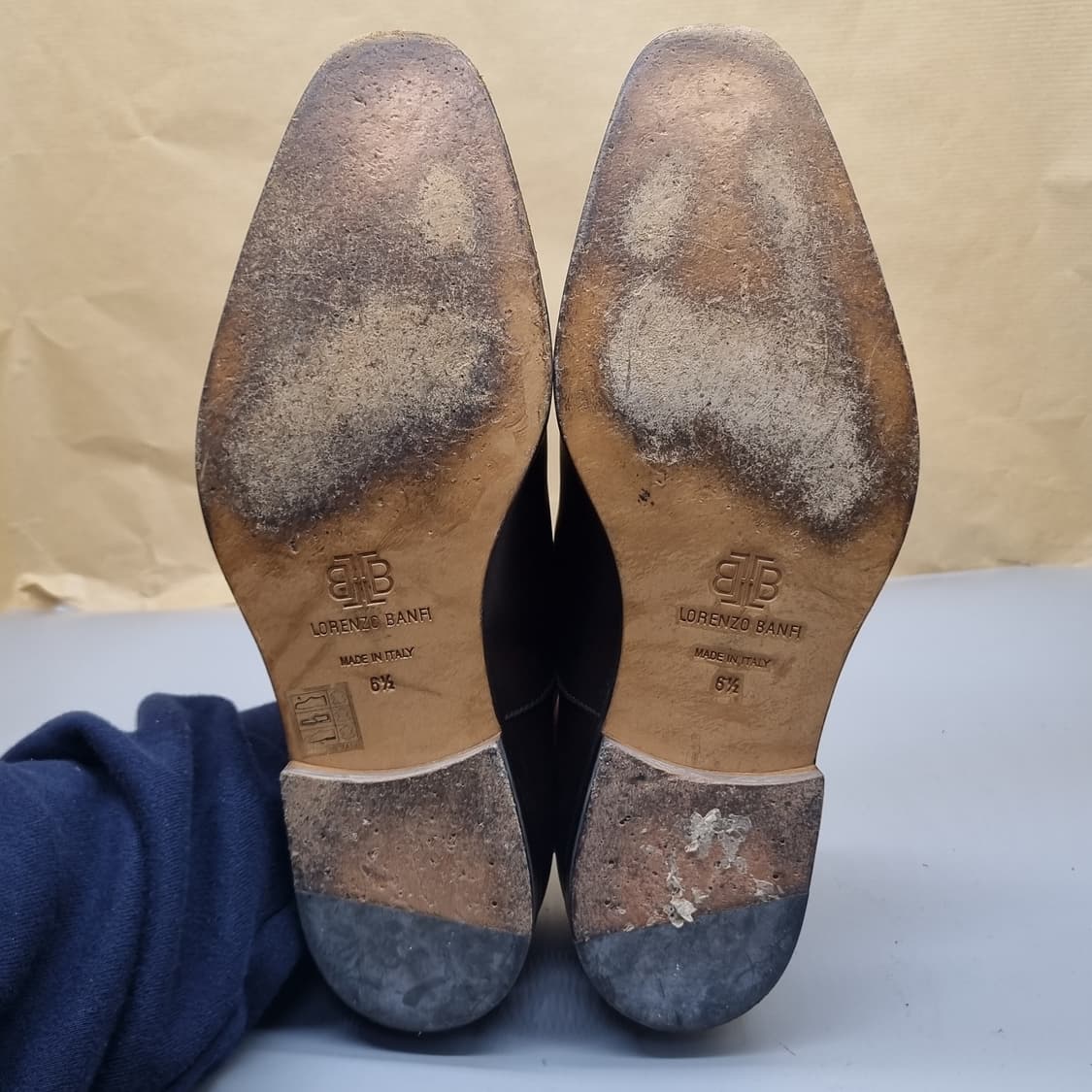 로렌조반피 남성 정장구두 255 상품이미지3