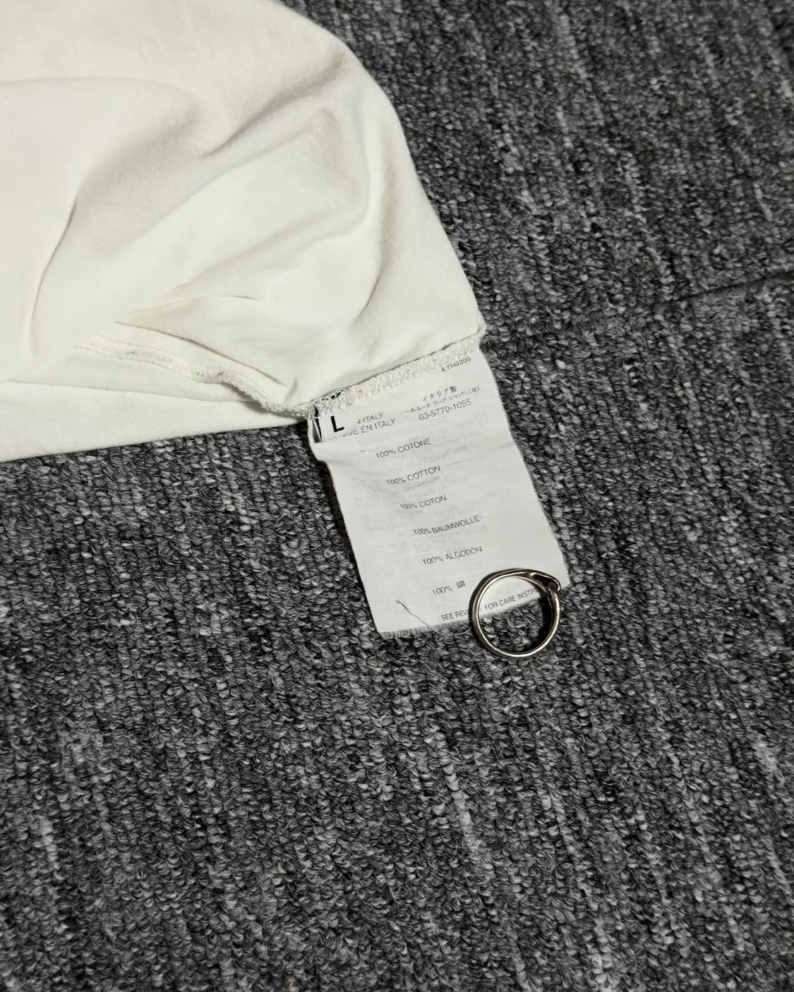 SS05 Helmut Lang Rope T-shirt 상품이미지7