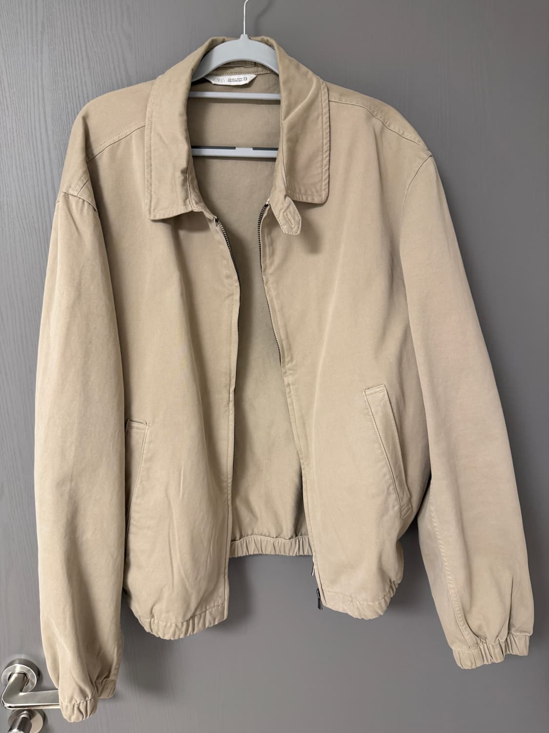 ZARA 베이지 코튼 자켓 상품이미지5