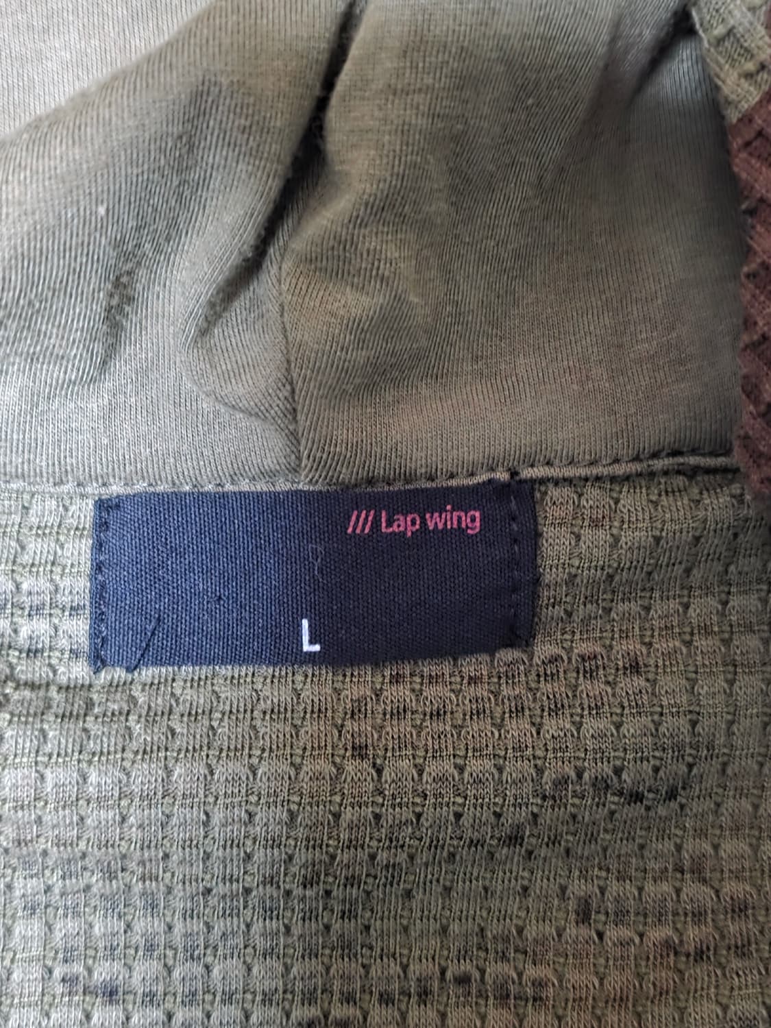 카모 와플 후드집업 상품이미지2