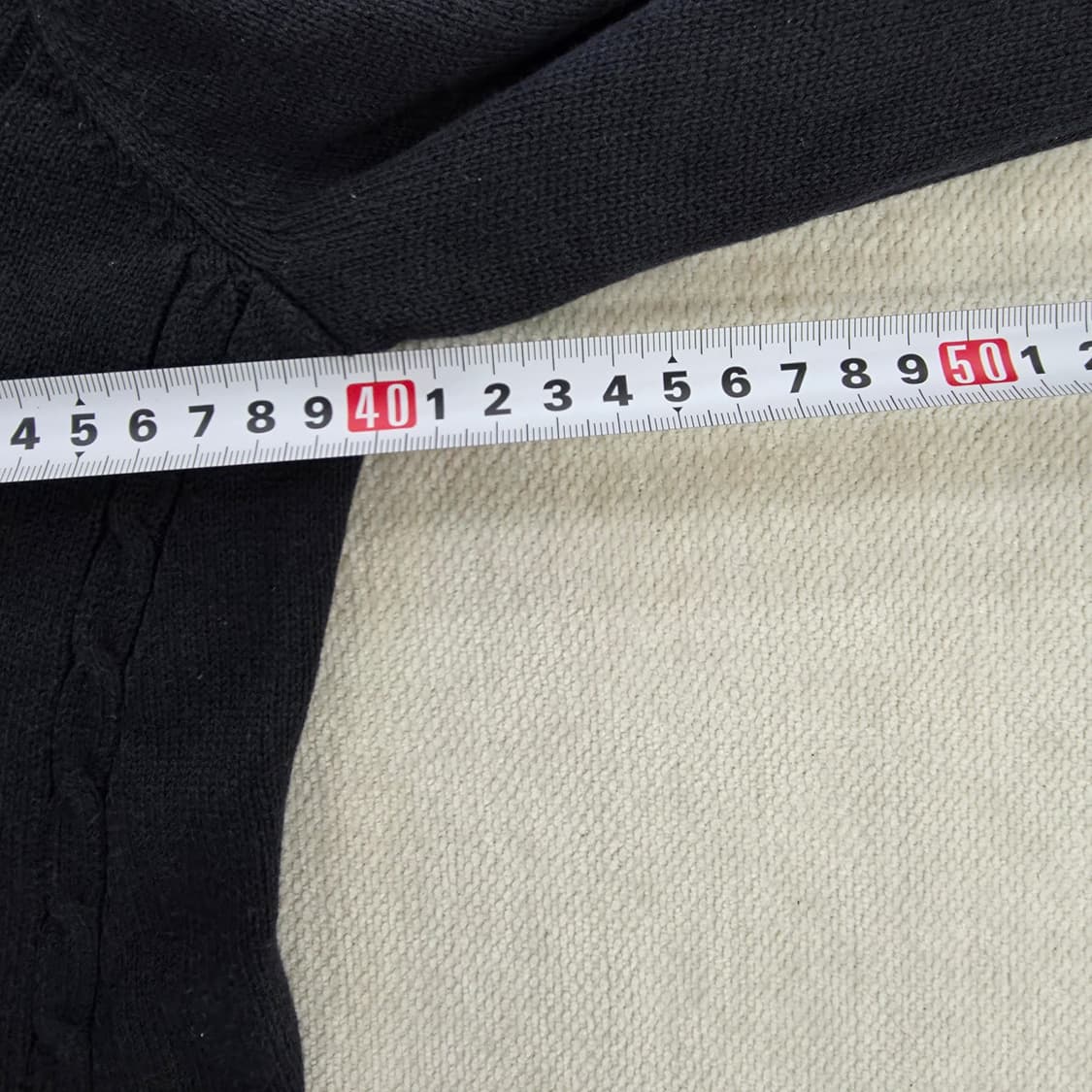 [XS] 타미힐피거 여성 꽈배기 니트 집업 가디건 1229J 상품이미지9