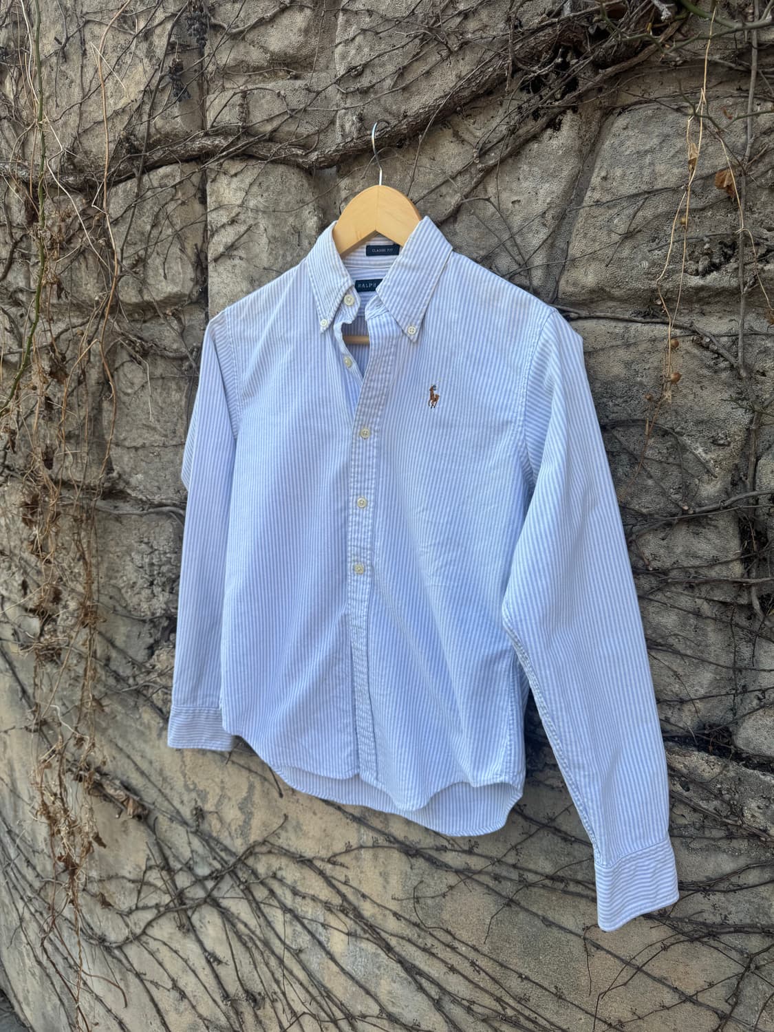 폴로 랄프로렌 빈티지 스트라이프 셔츠 우먼 상품이미지3