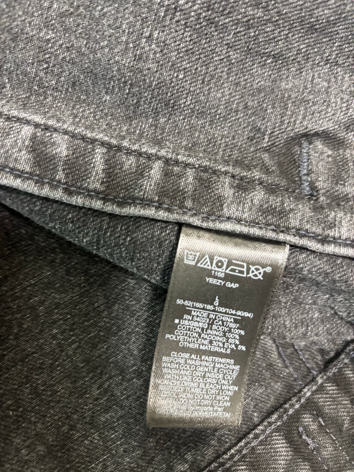 이지갭 흑청 자켓 차이나 상품이미지3