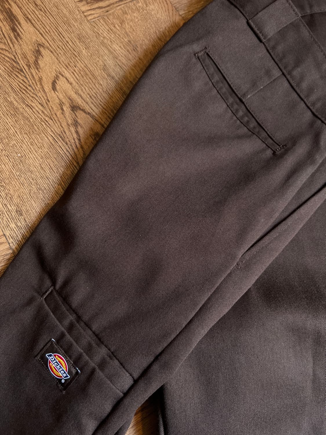 [38]디키즈 USA 다크브라운 더블니 워크 팬츠 상품이미지6