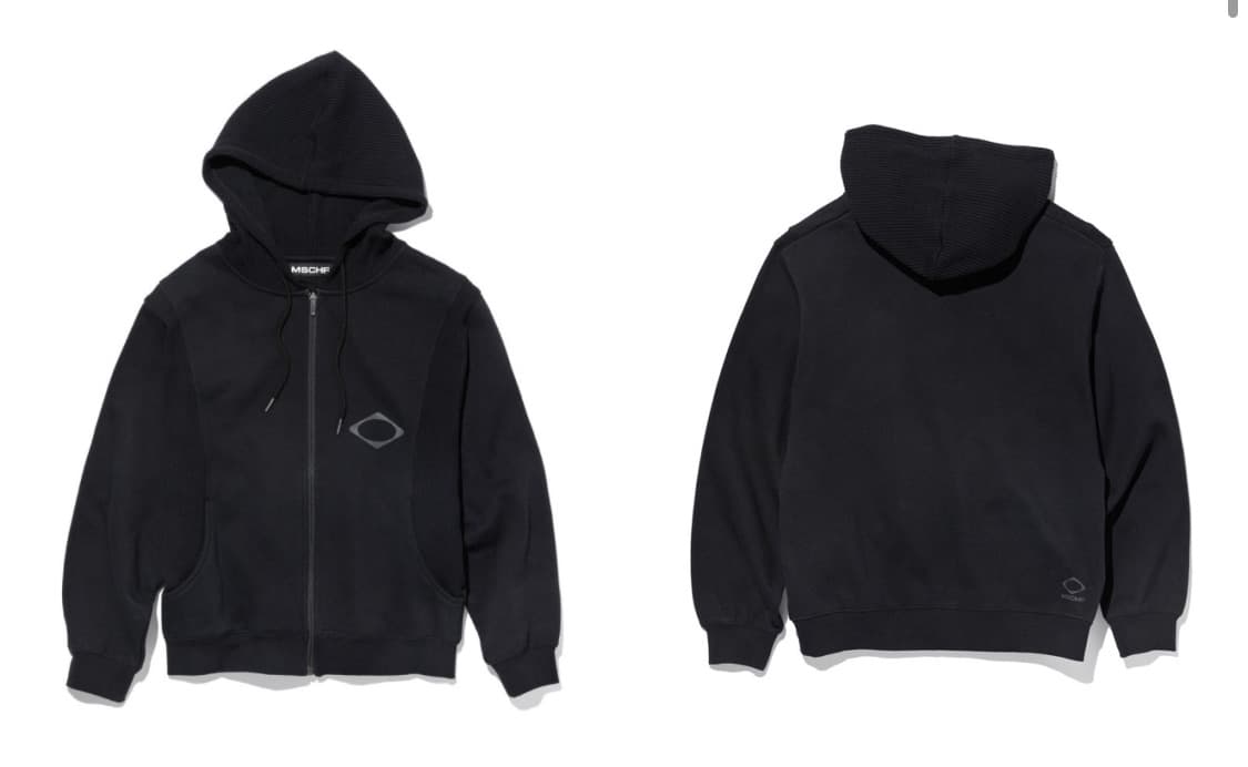 미스치프 mischief 와플 후드 집업 후디 L 상품이미지1