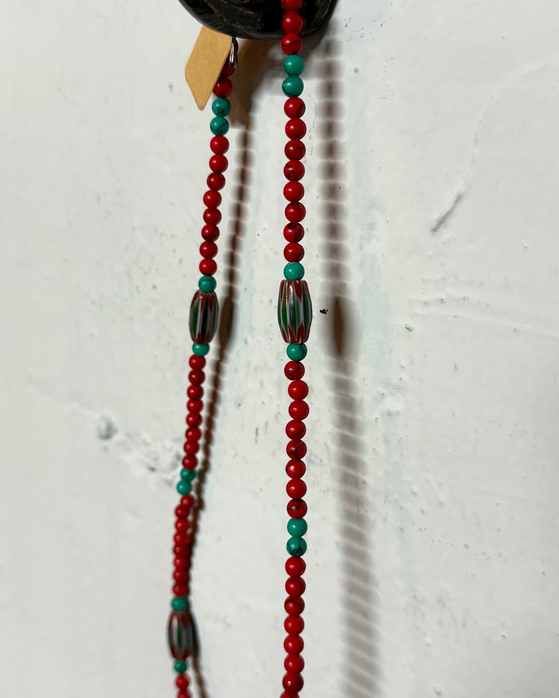 모쿠토 ‘단청’ 비즈 목걸이 [레드] 상품이미지2